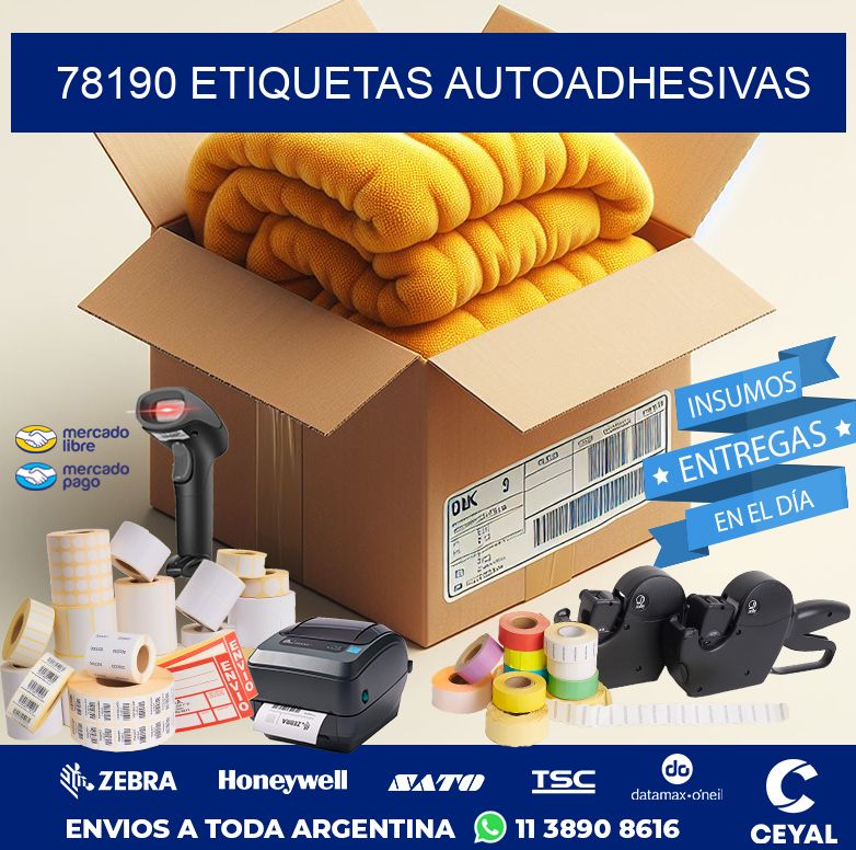 78190 ETIQUETAS AUTOADHESIVAS
