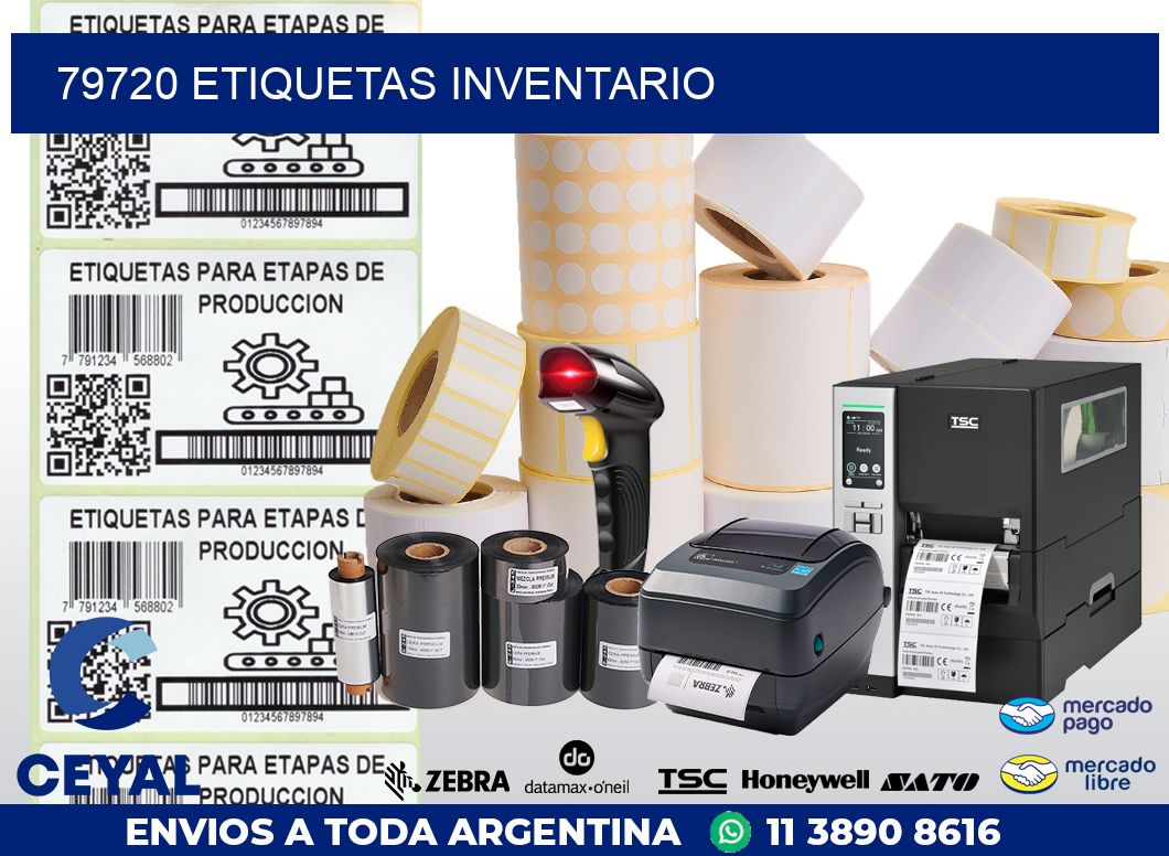 79720 ETIQUETAS INVENTARIO