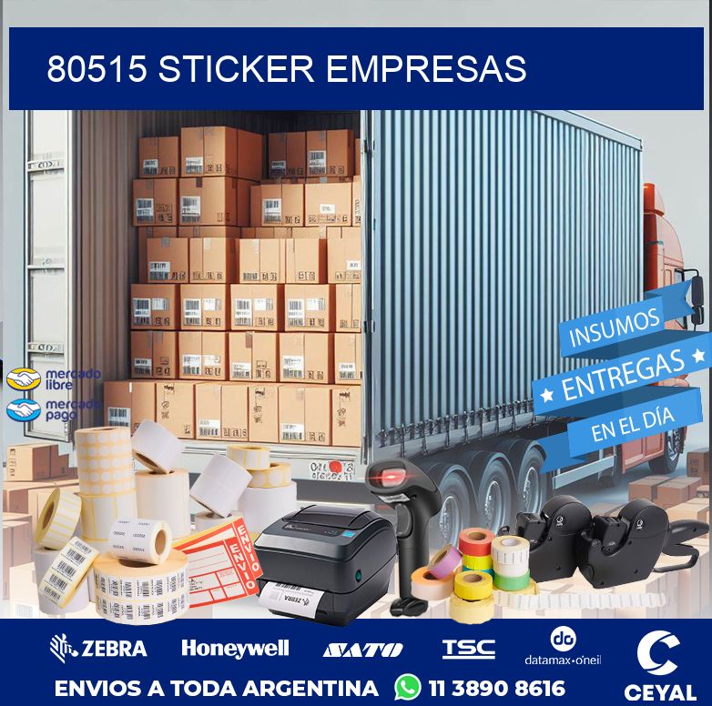 80515 STICKER EMPRESAS