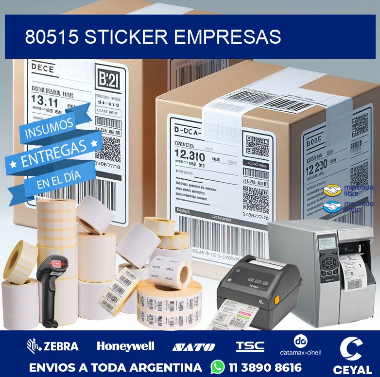 80515 STICKER EMPRESAS