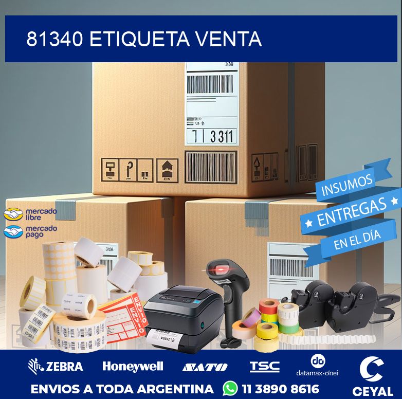 81340 ETIQUETA VENTA