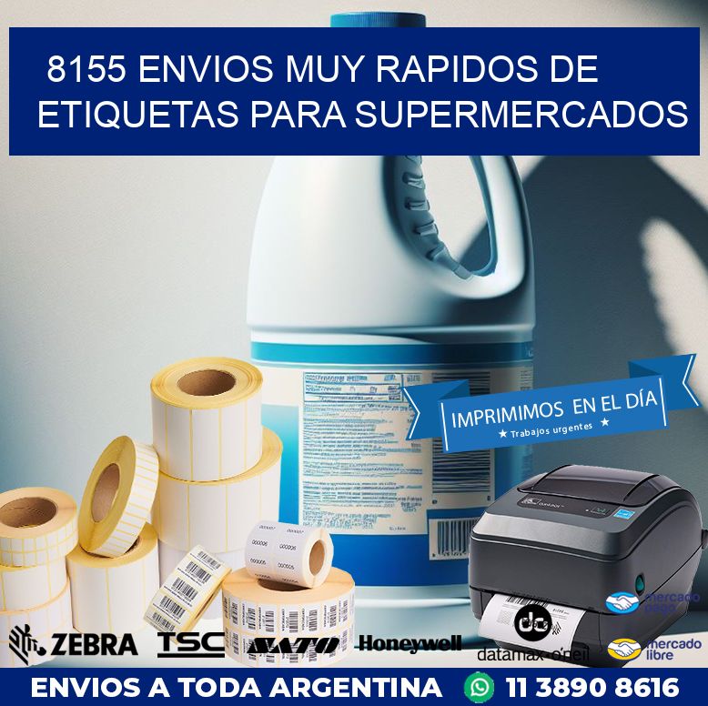 8155 ENVIOS MUY RAPIDOS DE ETIQUETAS PARA SUPERMERCADOS