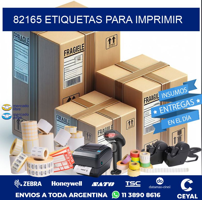 82165 ETIQUETAS PARA IMPRIMIR