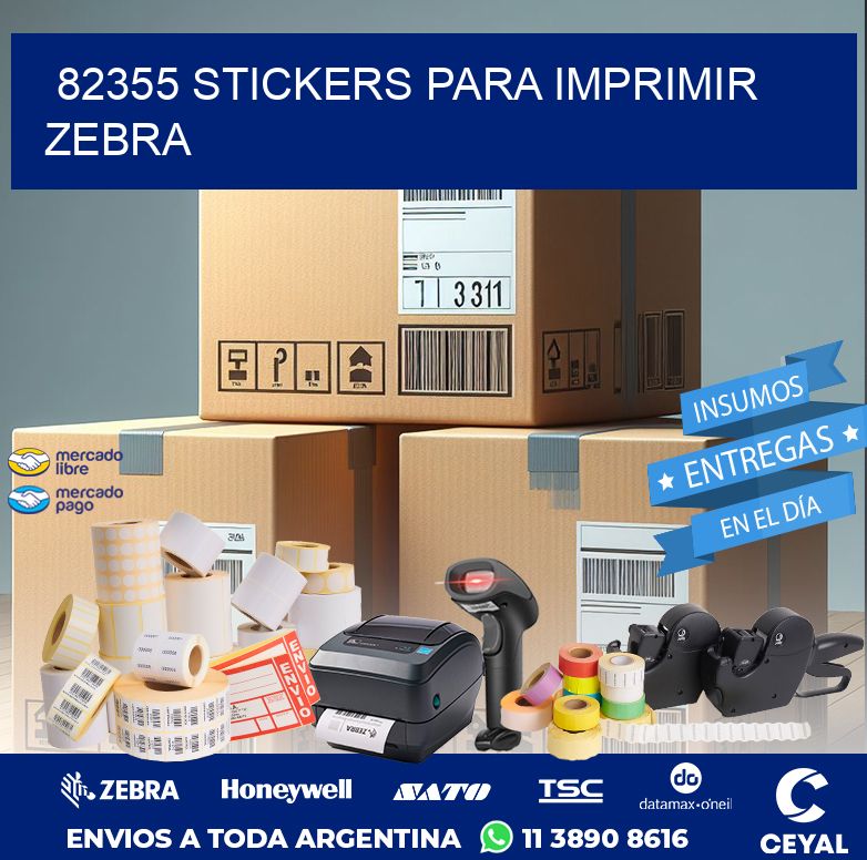 82355 STICKERS PARA IMPRIMIR ZEBRA