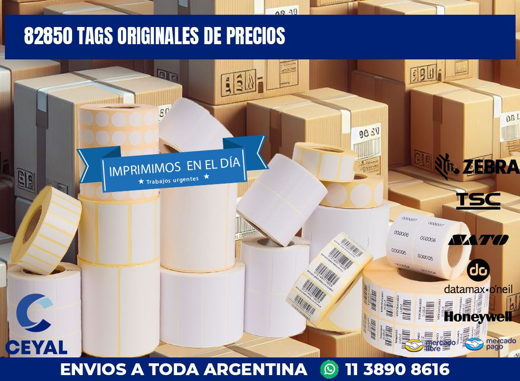 82850 TAGS ORIGINALES DE PRECIOS