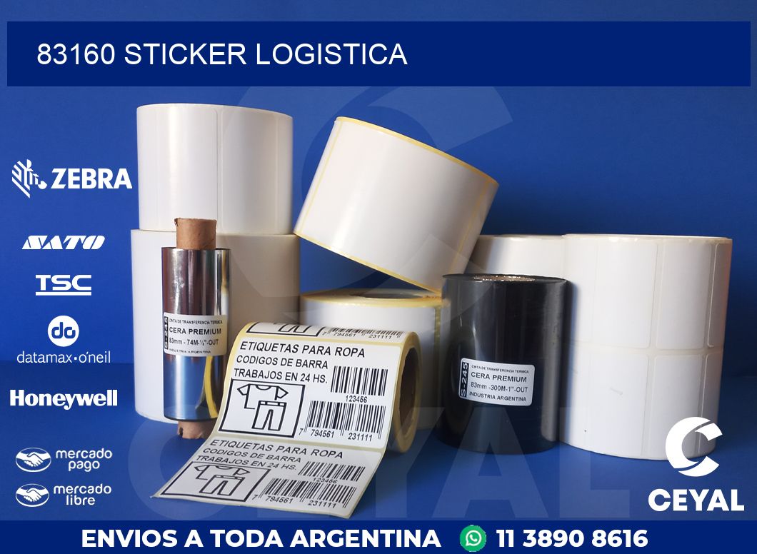 83160 STICKER LOGISTICA