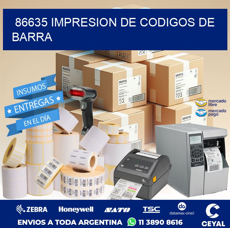 86635 IMPRESION DE CODIGOS DE BARRA