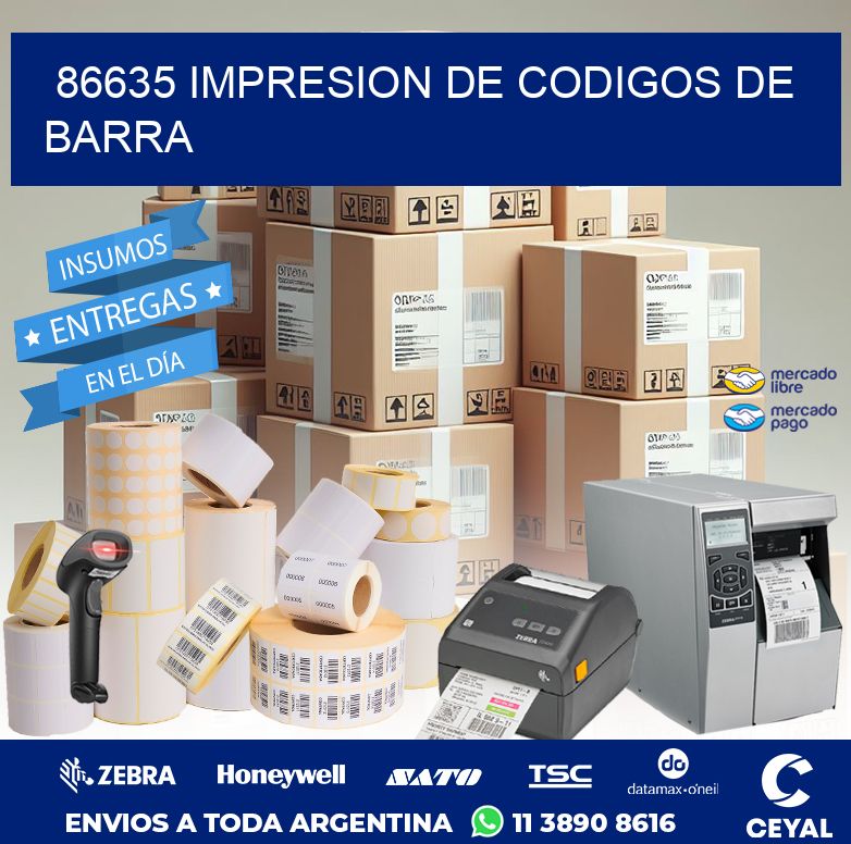 86635 IMPRESION DE CODIGOS DE BARRA