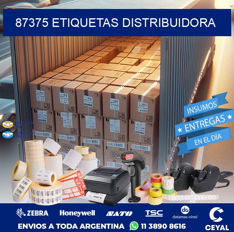 87375 ETIQUETAS DISTRIBUIDORA
