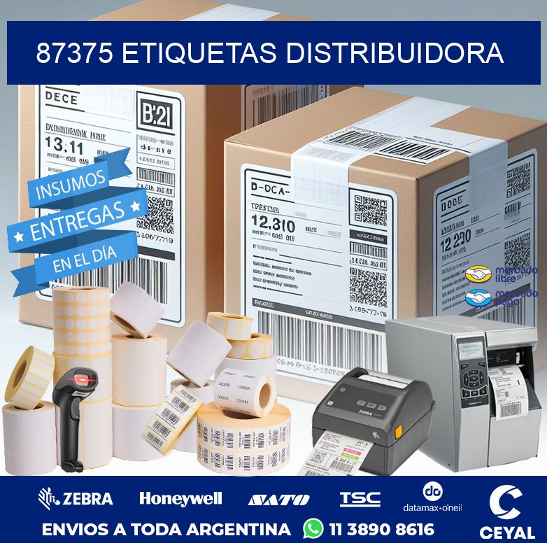 87375 ETIQUETAS DISTRIBUIDORA