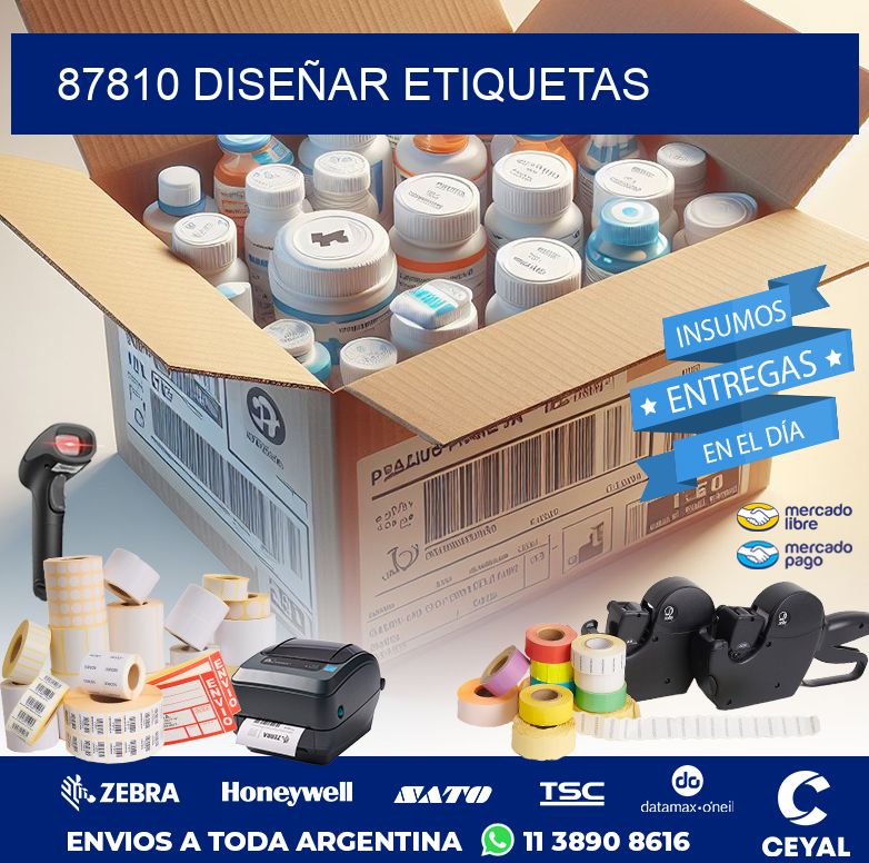 87810 DISEÑAR ETIQUETAS