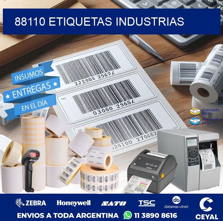 88110 ETIQUETAS INDUSTRIAS
