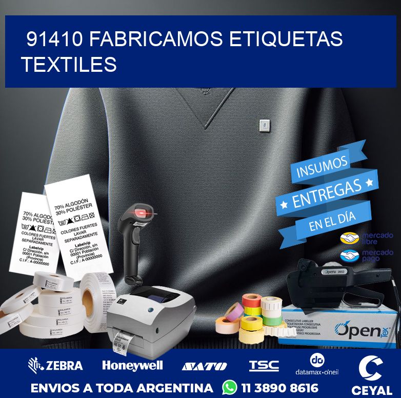 91410 FABRICAMOS ETIQUETAS TEXTILES