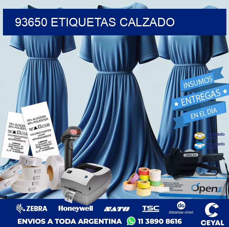 93650 ETIQUETAS CALZADO