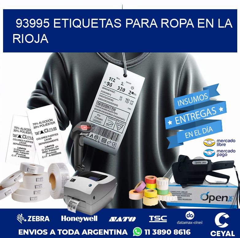 93995 ETIQUETAS PARA ROPA EN LA RIOJA