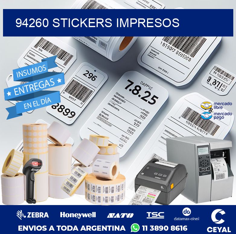 94260 STICKERS IMPRESOS