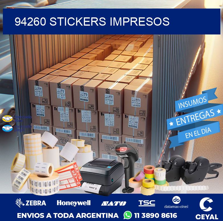 94260 STICKERS IMPRESOS