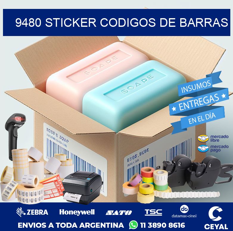 9480 STICKER CODIGOS DE BARRAS