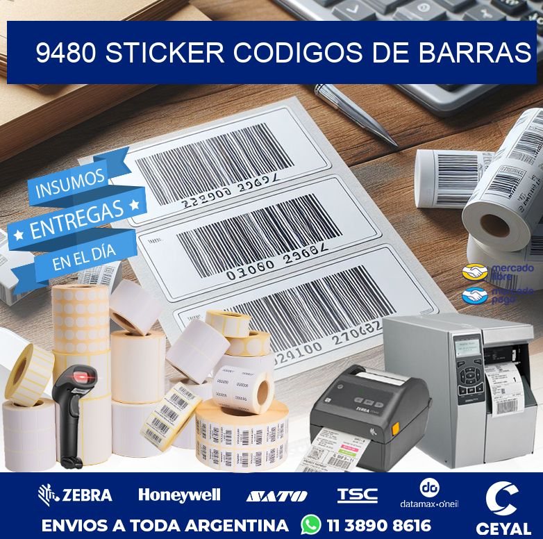 9480 STICKER CODIGOS DE BARRAS
