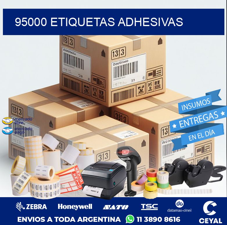 95000 ETIQUETAS ADHESIVAS