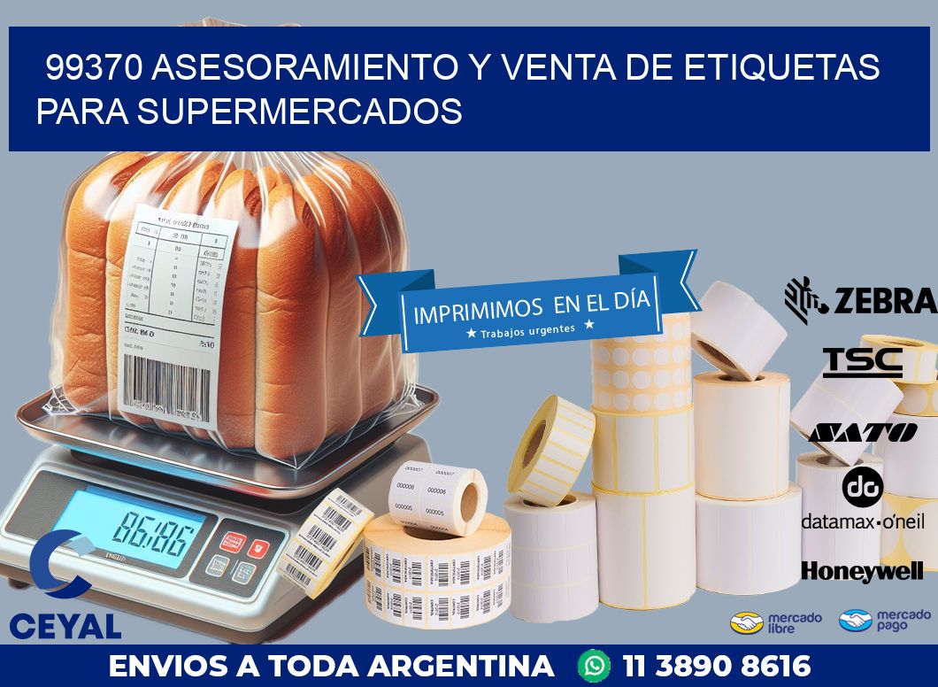 99370 ASESORAMIENTO Y VENTA DE ETIQUETAS PARA SUPERMERCADOS