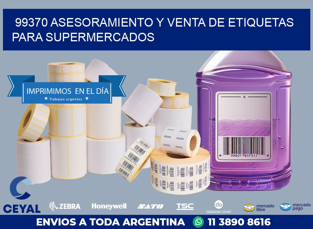 99370 ASESORAMIENTO Y VENTA DE ETIQUETAS PARA SUPERMERCADOS