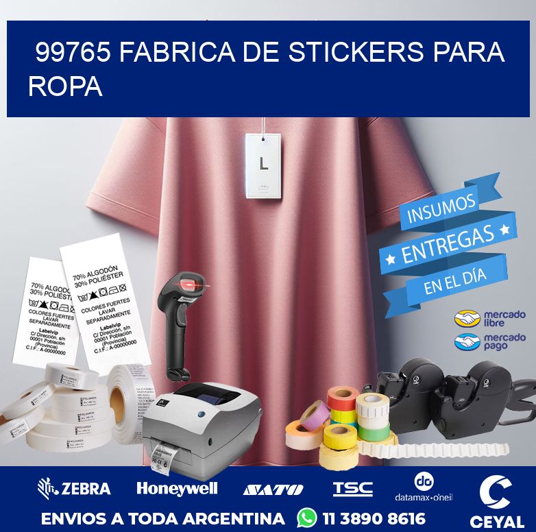 99765 FABRICA DE STICKERS PARA ROPA