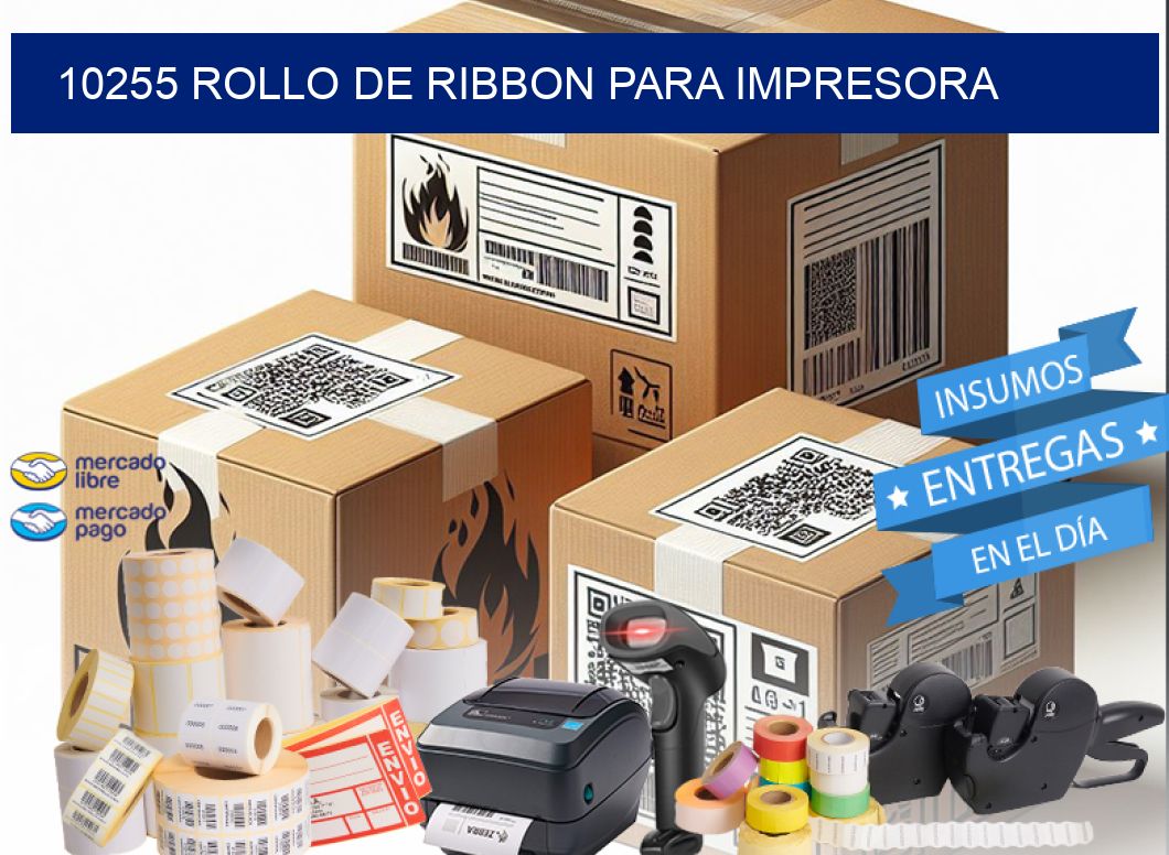 10255 ROLLO DE RIBBON PARA IMPRESORA