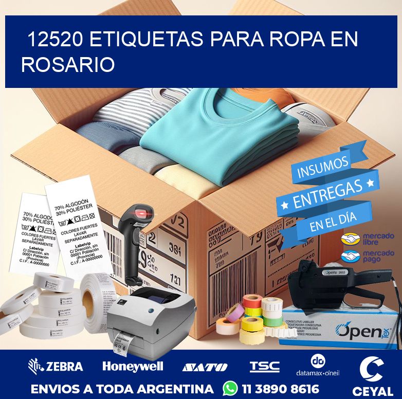 12520 ETIQUETAS PARA ROPA EN ROSARIO