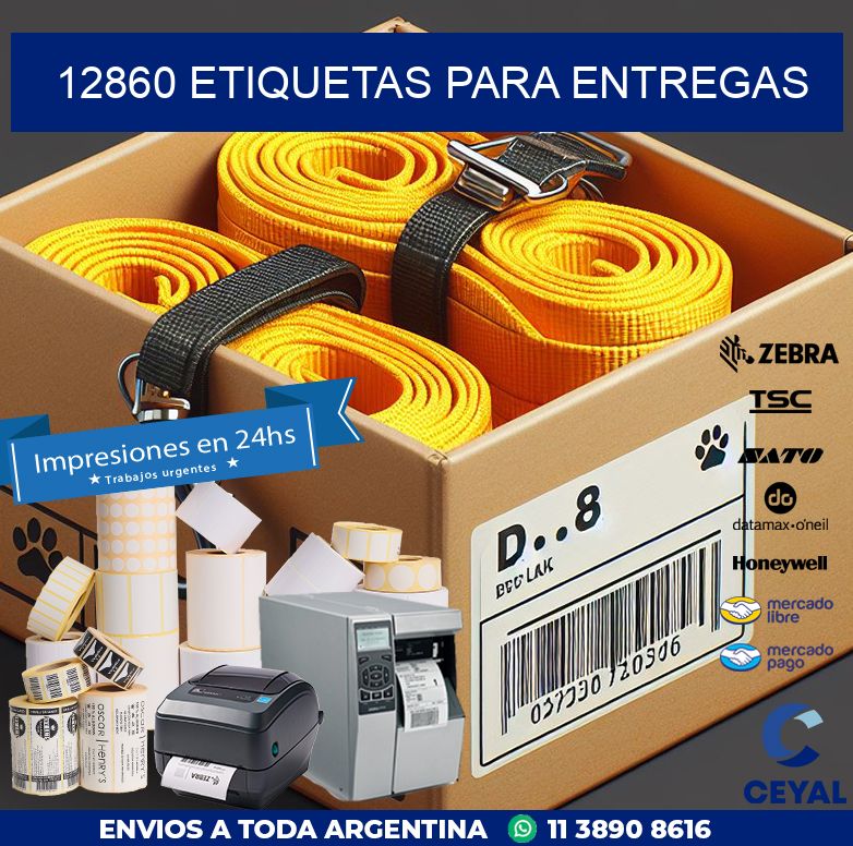 12860 ETIQUETAS PARA ENTREGAS
