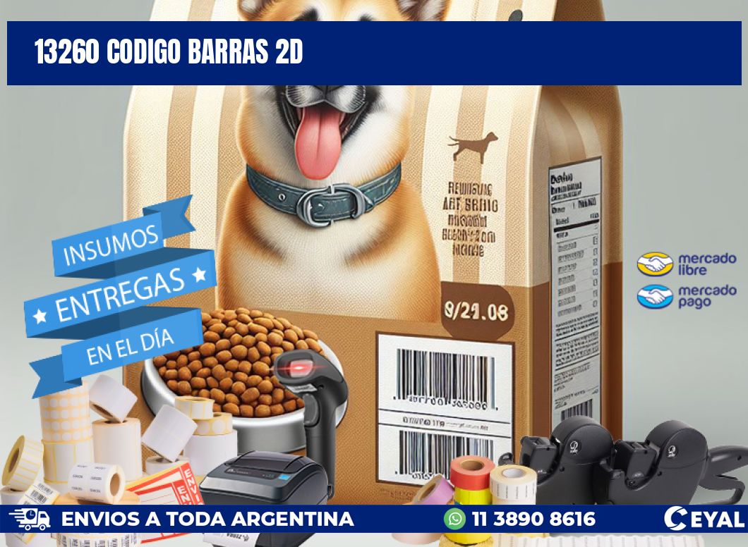 13260 CODIGO BARRAS 2D