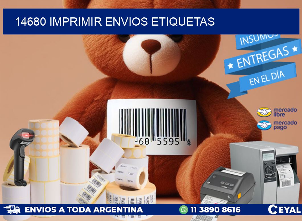 14680 imprimir envios etiquetas