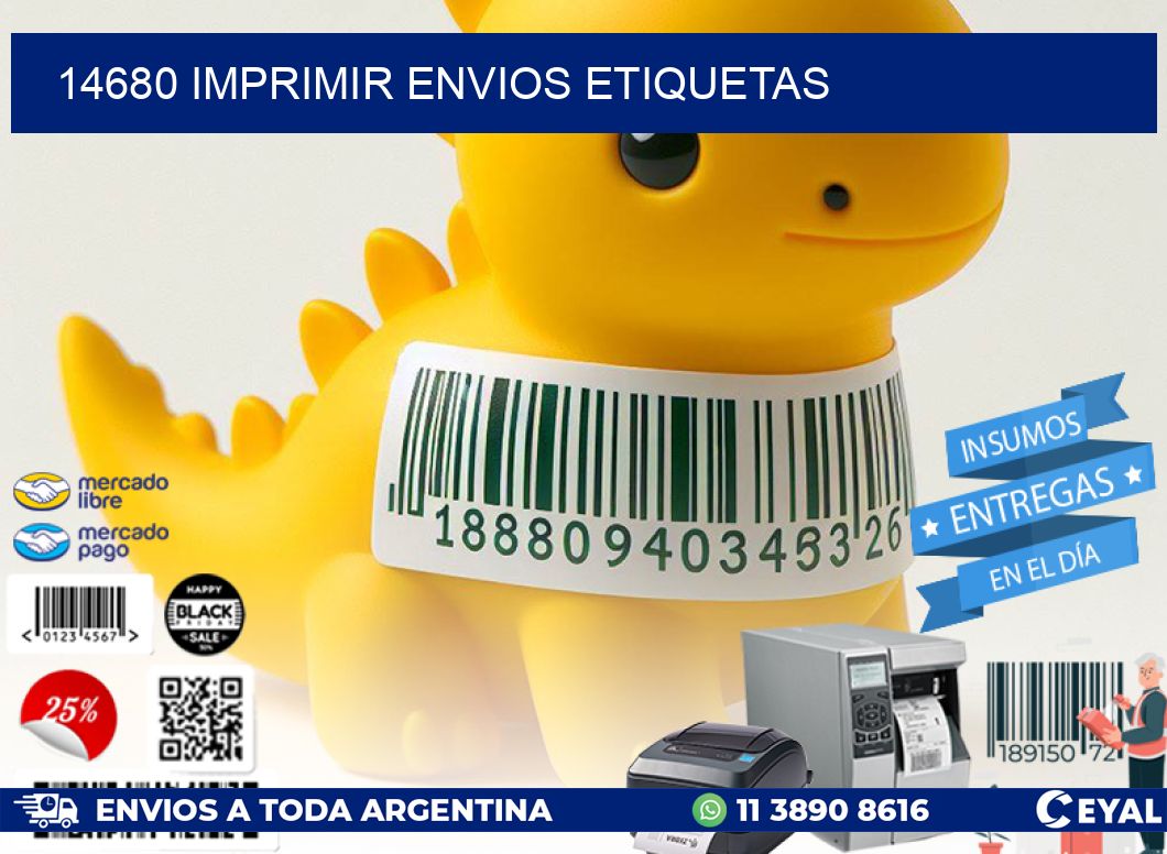 14680 imprimir envios etiquetas