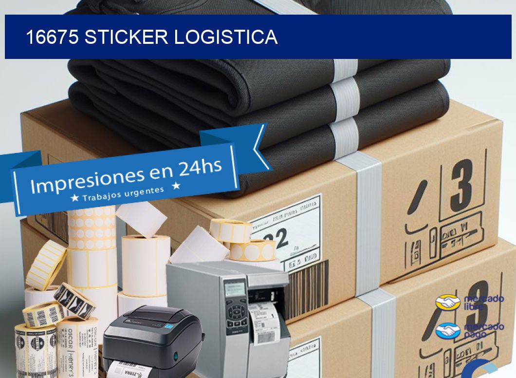 16675 STICKER LOGISTICA