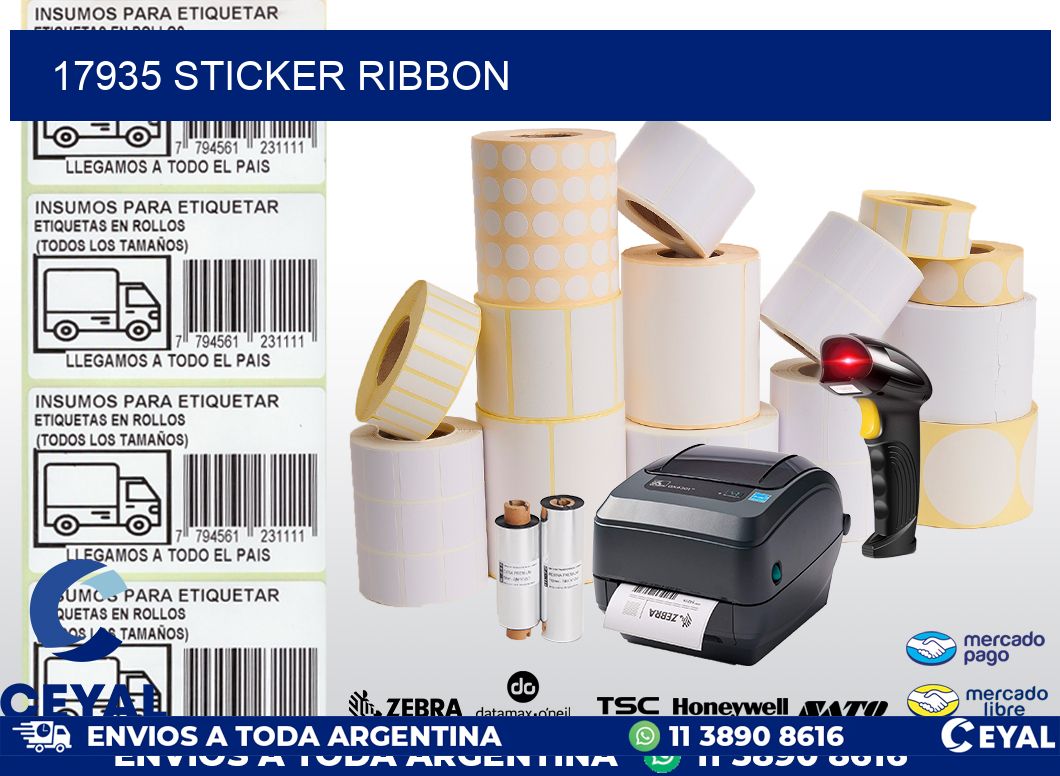 17935 sticker ribbon
