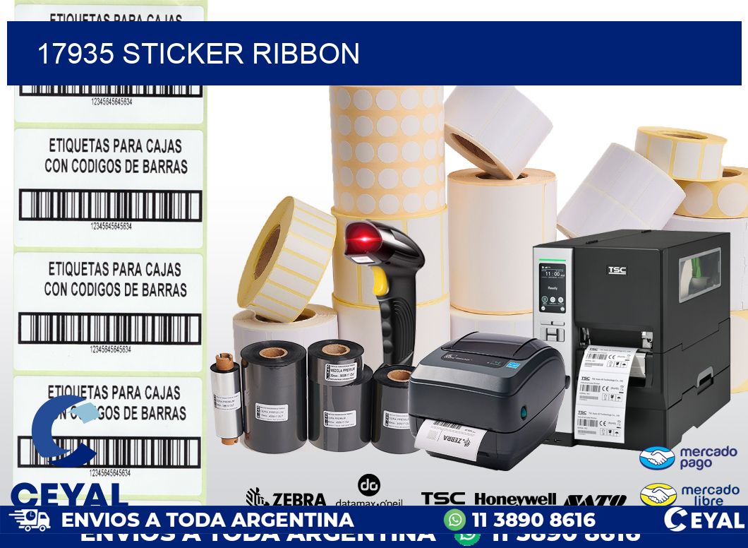 17935 sticker ribbon