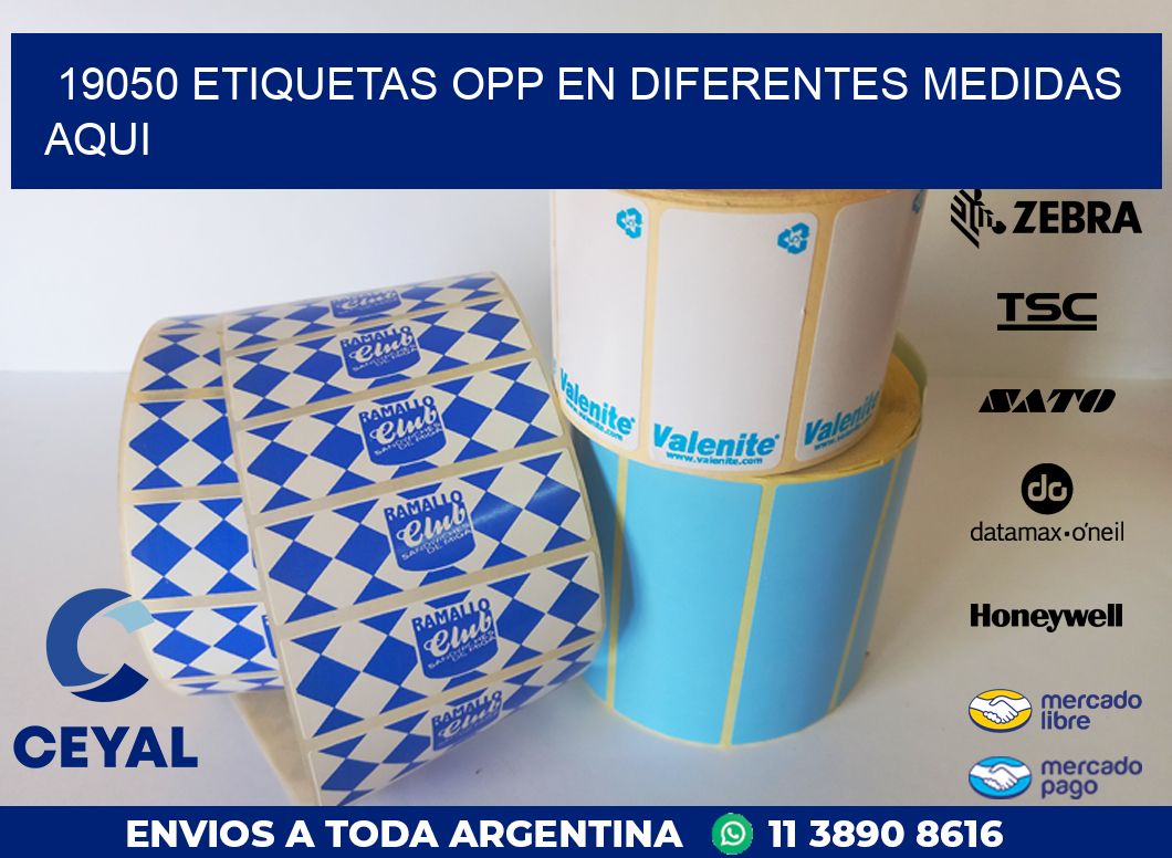 19050 ETIQUETAS OPP EN DIFERENTES MEDIDAS AQUI