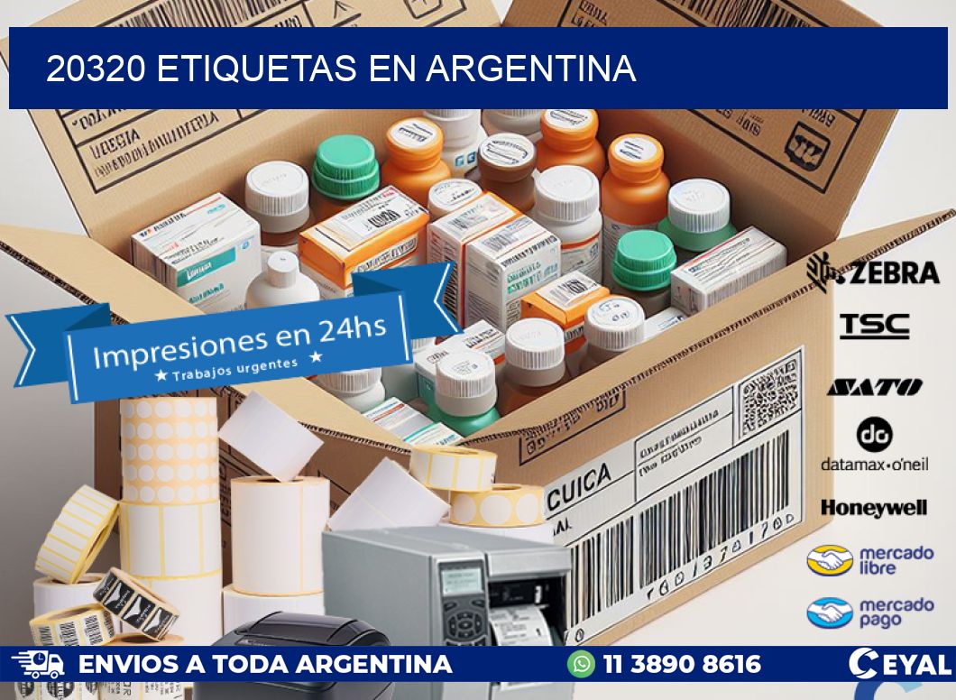 20320 etiquetas en argentina