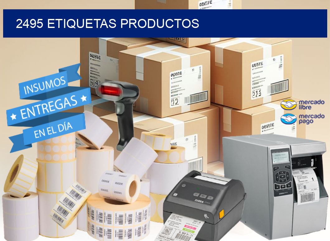2495 etiquetas productos
