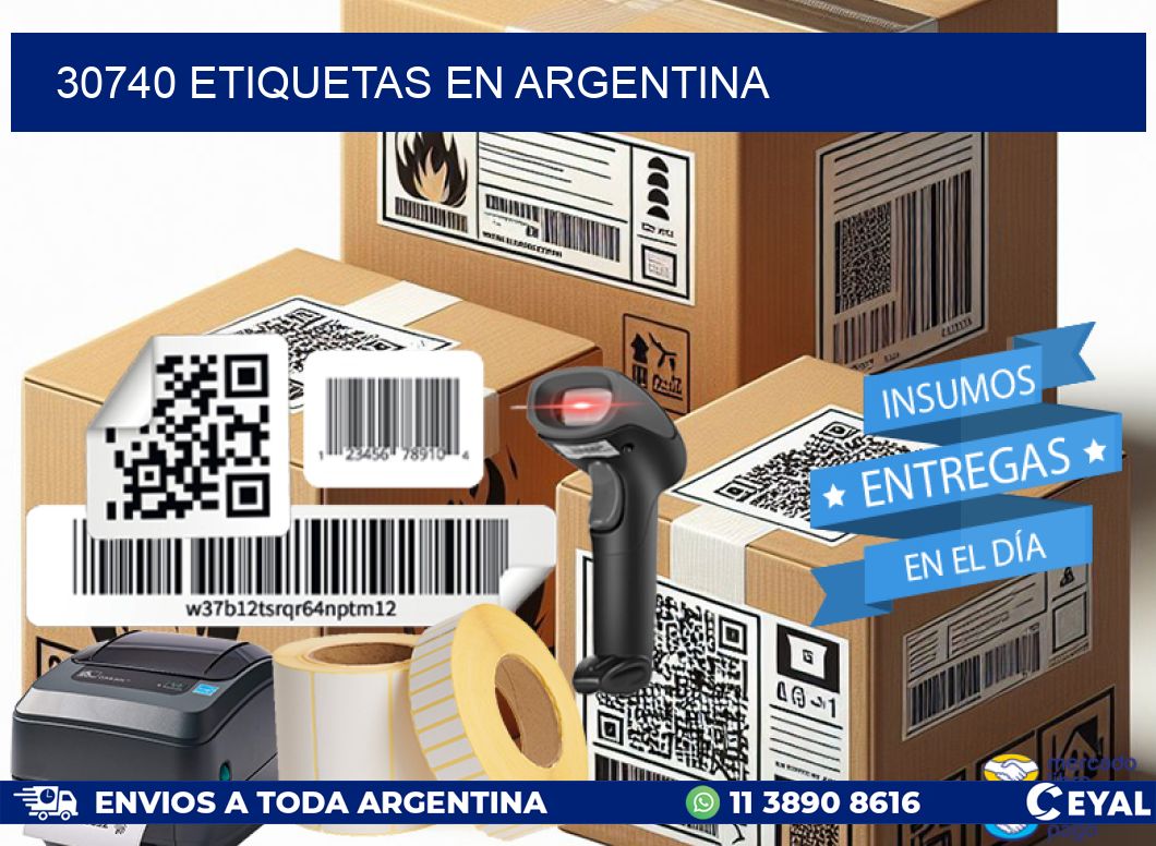 30740 etiquetas en argentina