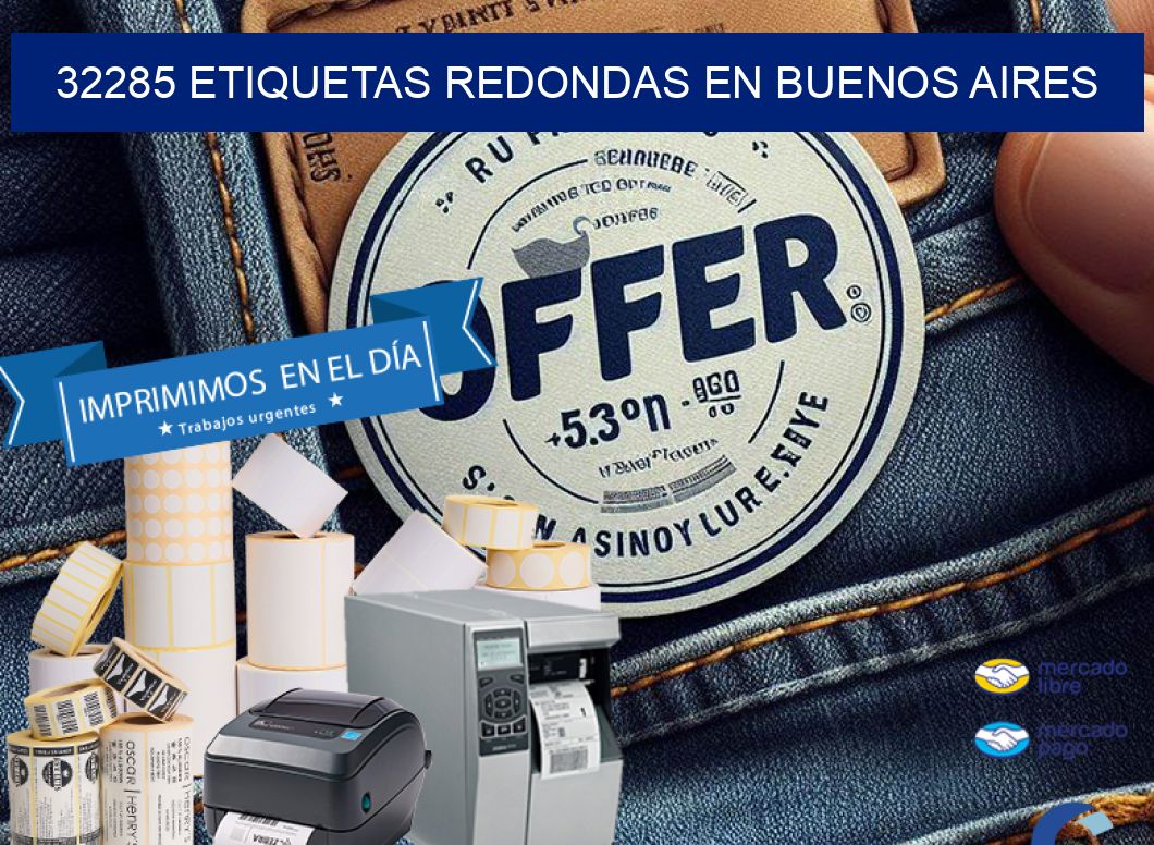 32285 ETIQUETAS REDONDAS EN BUENOS AIRES