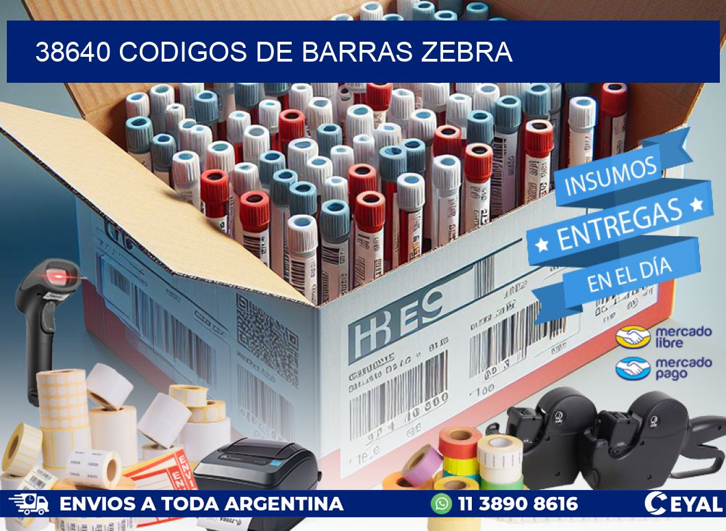 38640 codigos de barras zebra