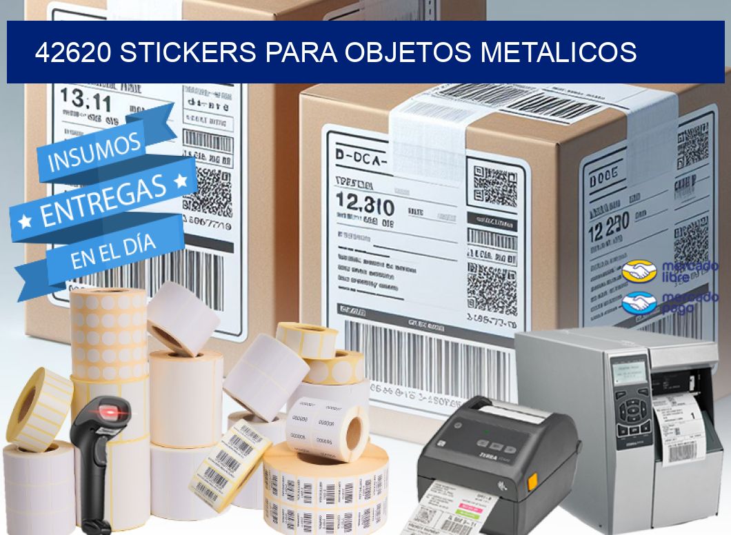 42620 STICKERS PARA OBJETOS METALICOS