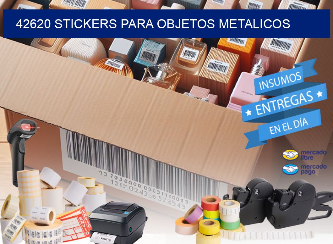 42620 STICKERS PARA OBJETOS METALICOS