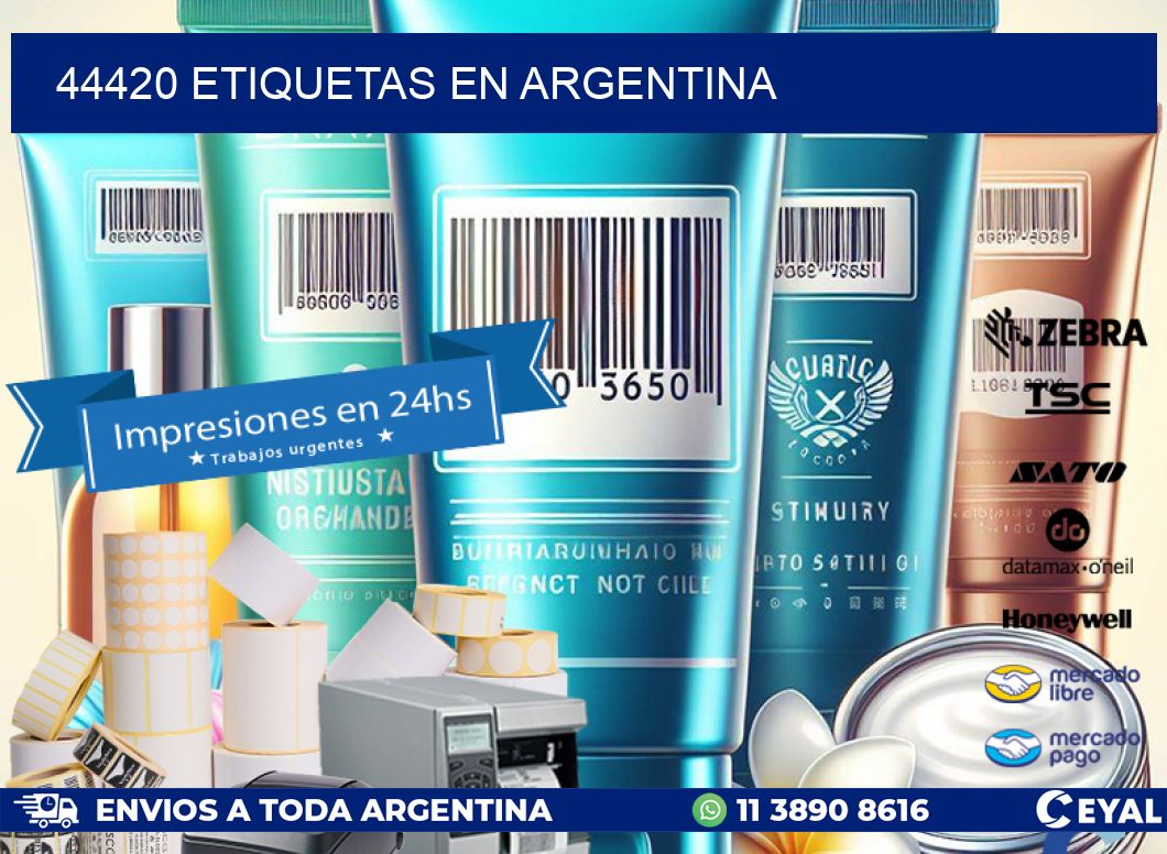 44420 etiquetas en argentina