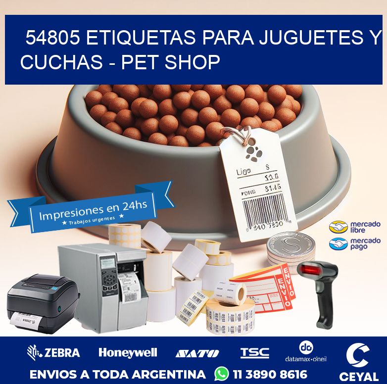 54805 ETIQUETAS PARA JUGUETES Y CUCHAS – PET SHOP