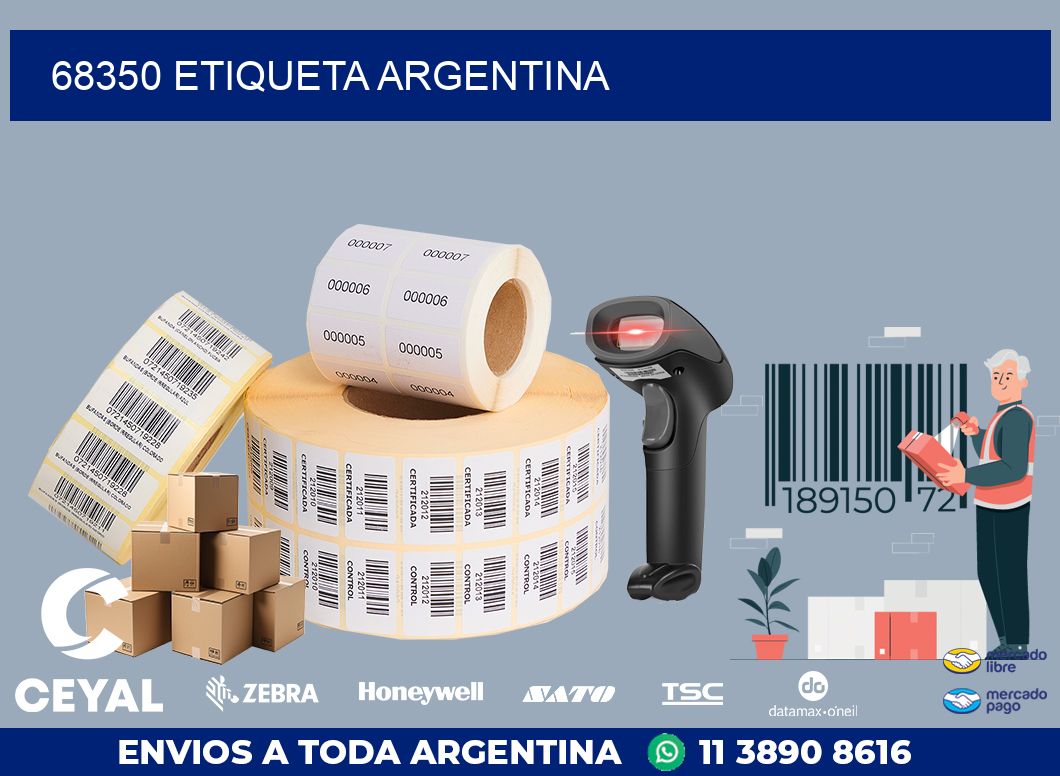 68350 ETIQUETA ARGENTINA