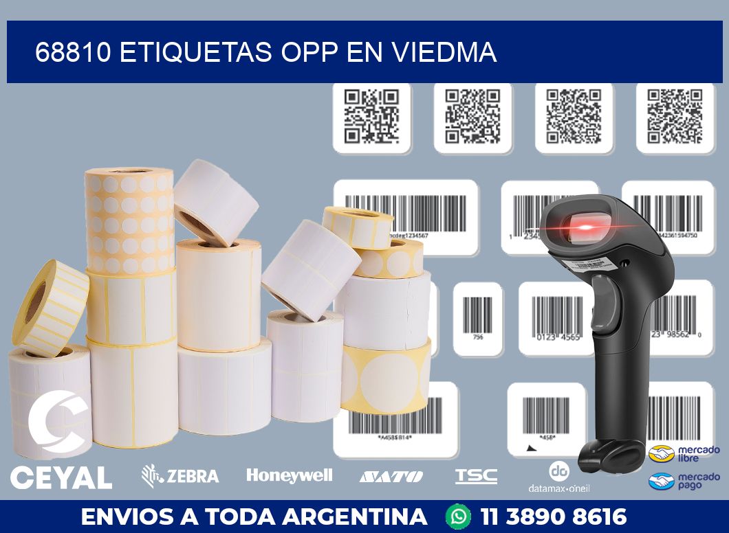 68810 ETIQUETAS OPP EN VIEDMA