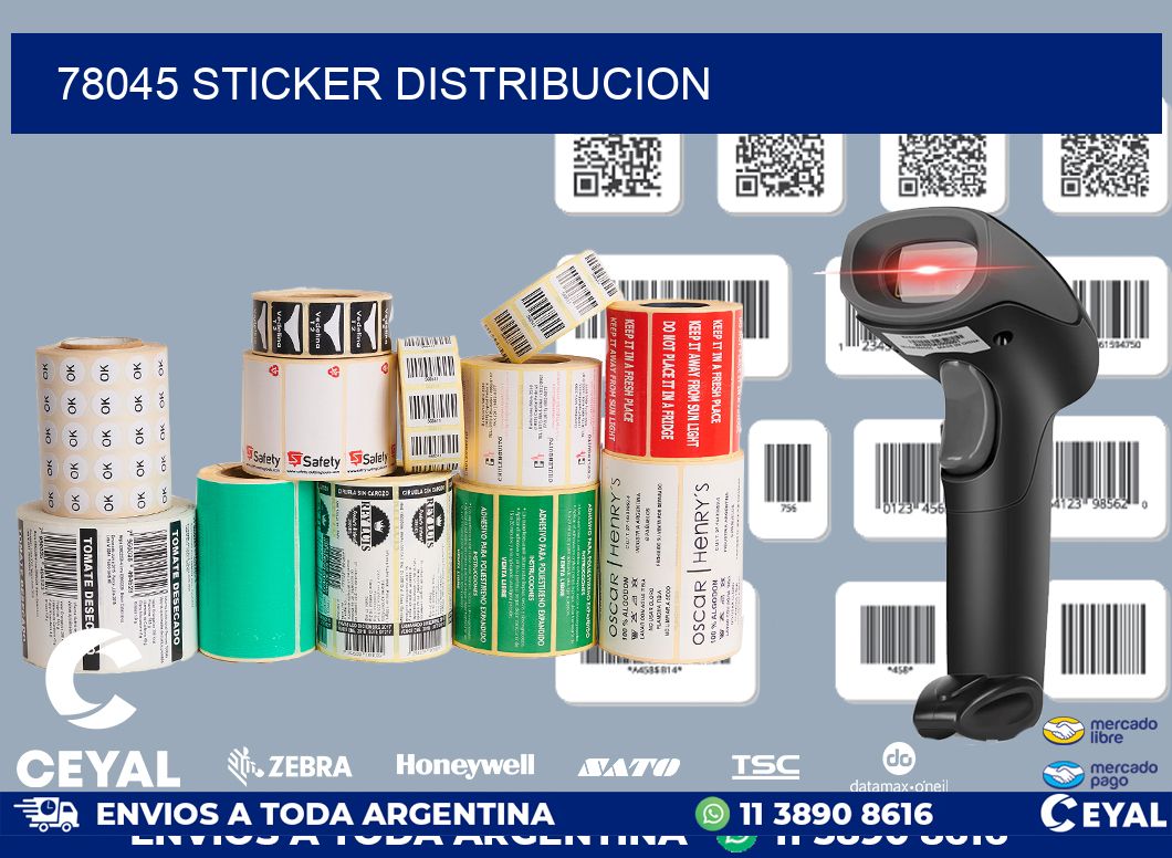78045 STICKER DISTRIBUCION