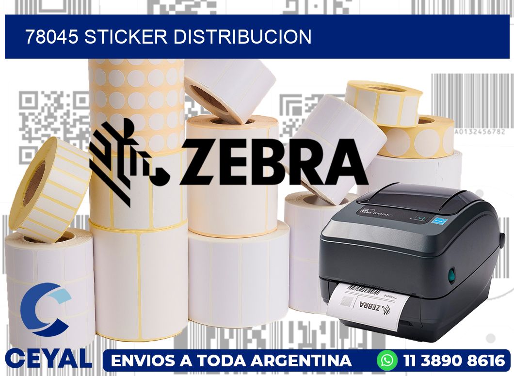 78045 STICKER DISTRIBUCION